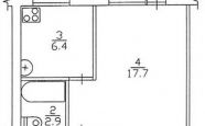 Продам квартиру однокомнатную в панельном доме по адресу Капитана Воронина 32 недвижимость Северодвинск