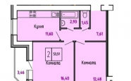 Продам квартиру в новостройке двухкомнатную в кирпичном доме по адресу проспект Победы 1 очередь недвижимость Северодвинск