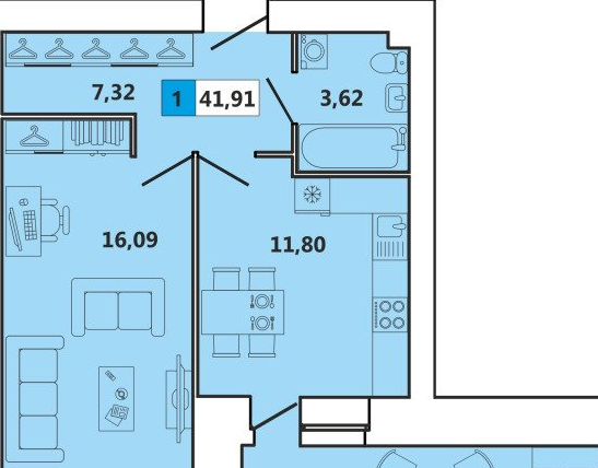 Продам квартиру в новостройке однокомнатную в кирпичном доме по адресу Индустриальная 11 недвижимость Северодвинск
