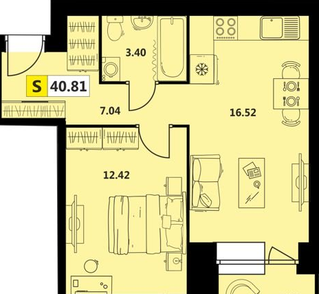 Продам квартиру в новостройке двухкомнатную в кирпичном доме по адресу проспект Морской 67 недвижимость Северодвинск