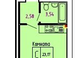 Продам квартиру в новостройке квартиру студию в кирпичном доме по адресу проспект Победы 1 очередь недвижимость Северодвинск