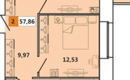 Продам квартиру в новостройке двухкомнатную в кирпичном доме по адресу Индустриальная стр11 недвижимость Северодвинск