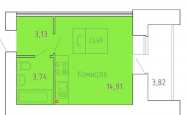 Продам квартиру-студию в кирпичном доме по адресу проспект Победы 2 очередь недвижимость Северодвинск
